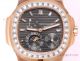 GR Factory Patek Philippe Nautilus Moon Phase Watch Rose Gold Square Diamonds (4)_th.jpg